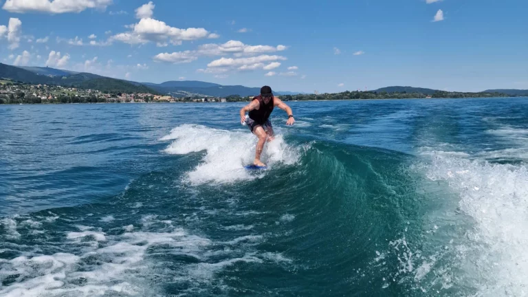 Après-midi wakesurf sur le Lac de Bienne